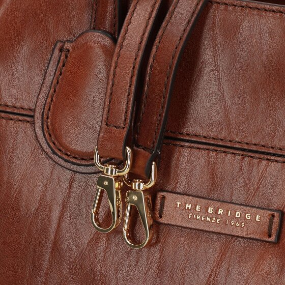 The Bridge Elettra Shopper Tas Leer 34 cm