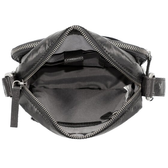 Spikes & Sparrow Schoudertas leer 18 cm