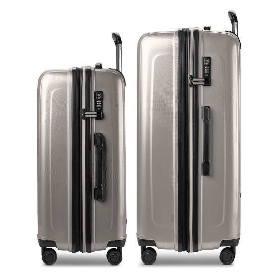 Redolz Essentials 14 Kofferset met 4 wielen, M+L, met uitbreidingsplooi