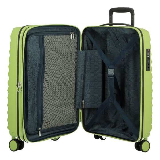 Jump Xwave 4 wielen Trolley 66 cm met uitbreidingsplooi