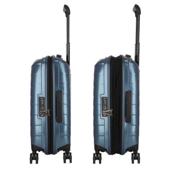 Samsonite Attrix 4 wielen Cabinewagen 55 cm met uitbreidingsplooi
