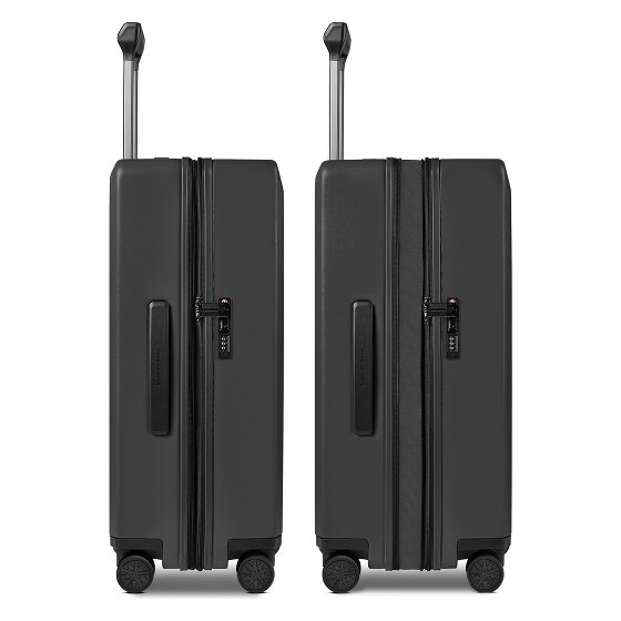 Porsche Design Voyager 3.0 4 wielen Trolley M 69 cm met uitbreidingsplooi