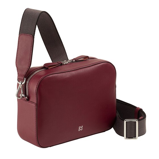 DuDu Caroline Schoudertas Leer 24 cm