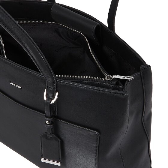 Calvin Klein CK Mixmedia Shopper Tas 40 cm Calvin Klein CK Mixmedia Shopper Tas 40 cm