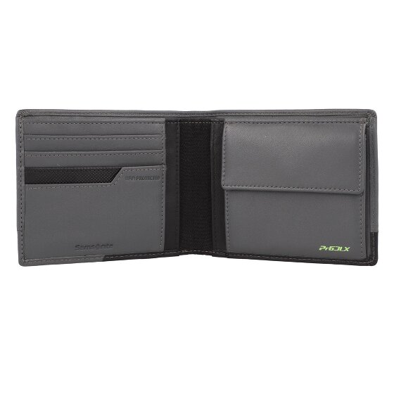 Samsonite Pro-DLX 6 Portemonnee RFID-bescherming Leder 12 cm