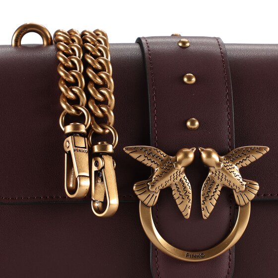 PINKO Love One Schoudertas Leer 21 cm