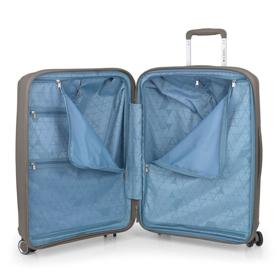 Gabol Queens 4 wielen Trolley M 64.5 cm met uitbreidingsplooi