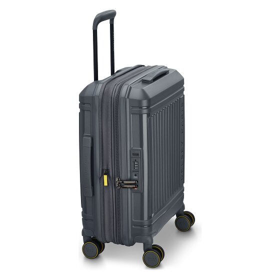 Delsey Paris Lutece 4 wielen Cabinewagen 55 cm met uitbreidingsplooi