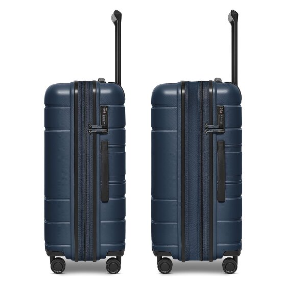Redolz Essentials 11 4 wielen Trolley 66 cm met uitbreidingsplooi