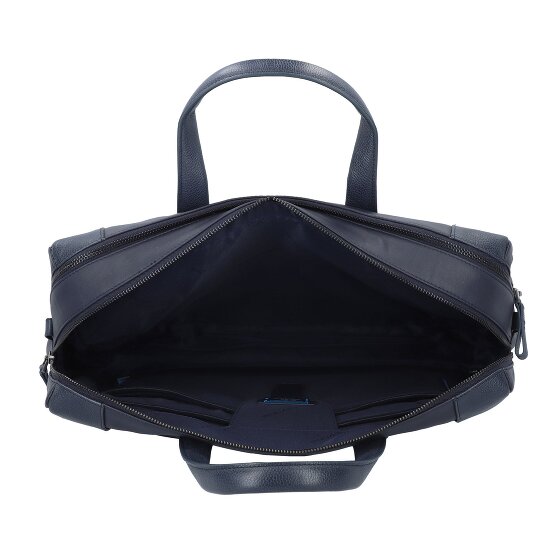 Piquadro Koffer Leer 43.5 cm Laptop compartiment