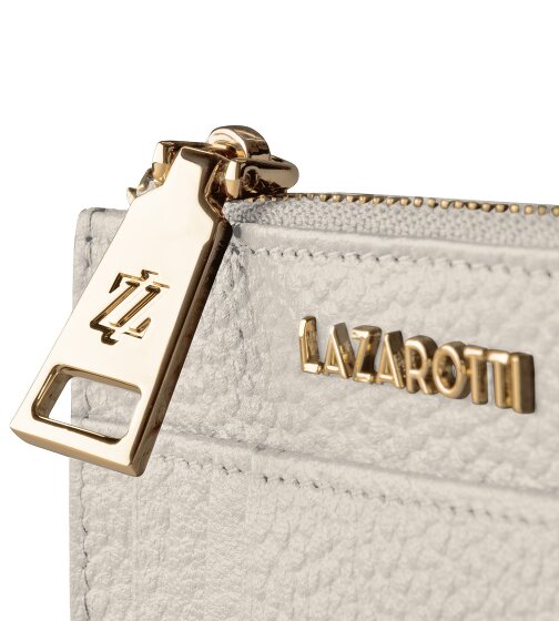 Lazarotti Bologna Leren sleutelhanger Kaarthouder leer 11,5 cm met air tag compartiment