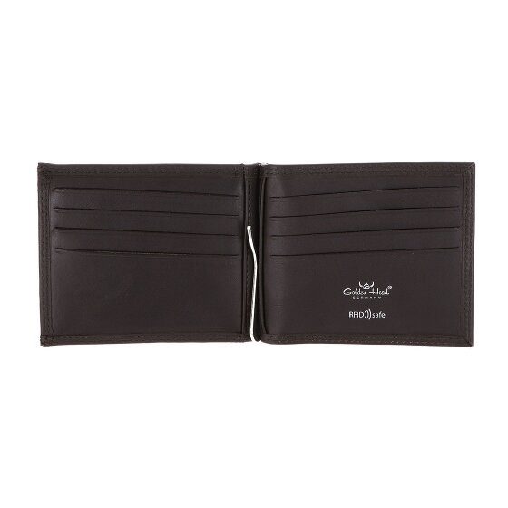 Golden Head Polo Portemonnee RFID-bescherming Leer 11 cm