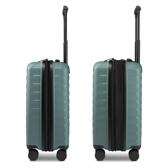 d&n Toronto 4 wielen Cabinewagen S 54 cm met uitbreidingsplooi