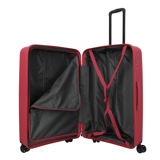 Travelite Air Stripe 4 wielen Trolley L 77 cm