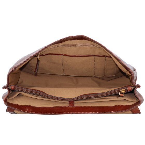 The Bridge Vespucci aktetas leder 40 cm Laptopcompartiment The Bridge Vespucci aktetas leder 40 cm Laptopcompartiment