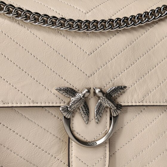 PINKO Love One Schoudertas Leer 26 cm
