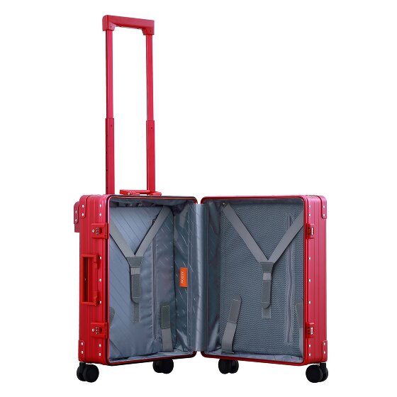 Aleon Traveler International aluminium cabinewagen met 4 wielen, 55 cm