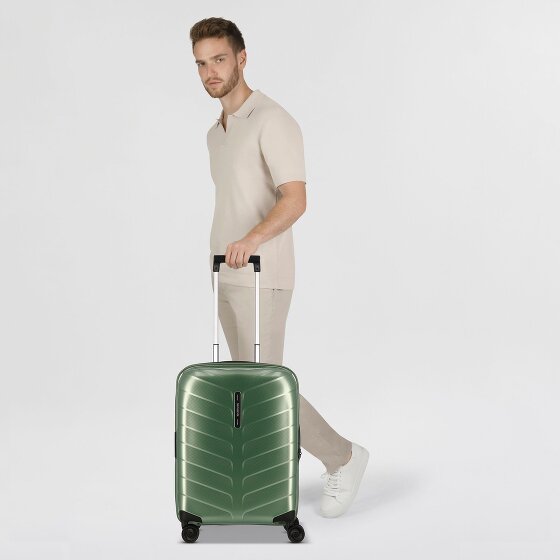 Samsonite Attrix 4 wielen Cabinewagen 55 cm met uitbreidingsplooi