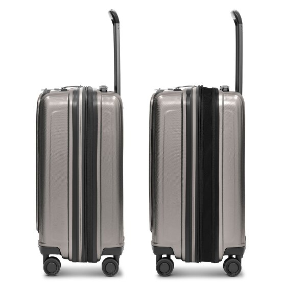 Redolz Essentials 14 4 wielen Cabinewagen S 55 cm Laptop compartiment met uitbreidingsplooi