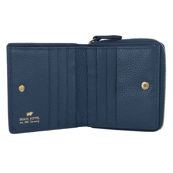 Braun Büffel Asti Portemonnee RFID-bescherming Leder 10 cm