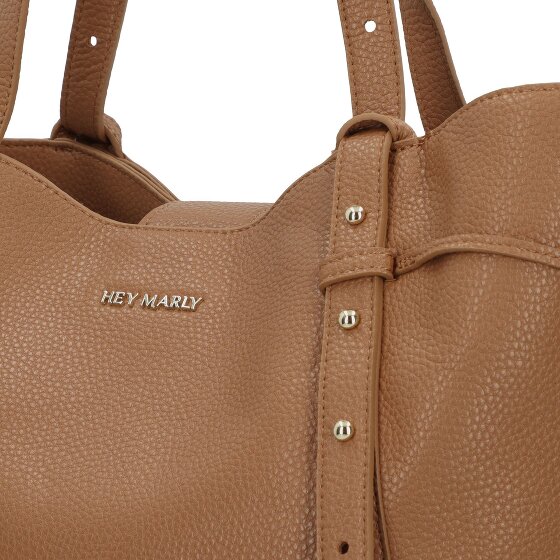 Hey Marly Pretty Wonder Shopper Tas M Leer 50 cm