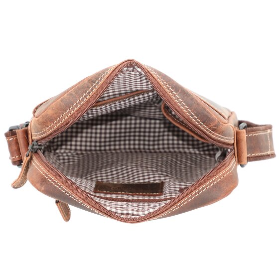 Jack Kinsky Baltimore 2 Schoudertas Leer 20 cm