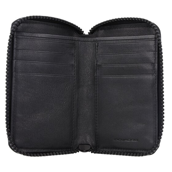 Piquadro Harper portemonnee leer 9 cm