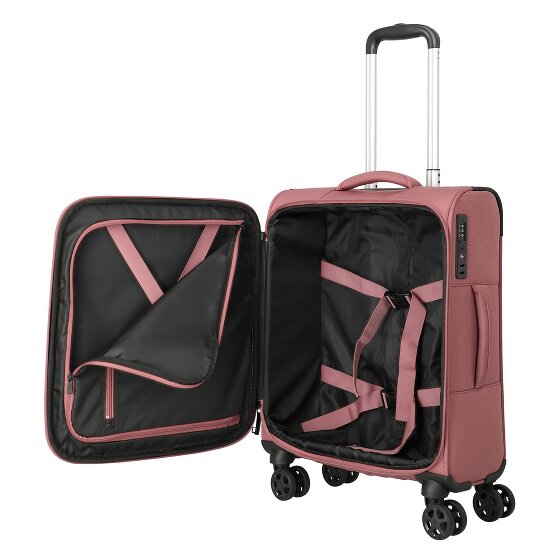 Travelite Kick Off 4 wielen Cabinewagen S 55 cm