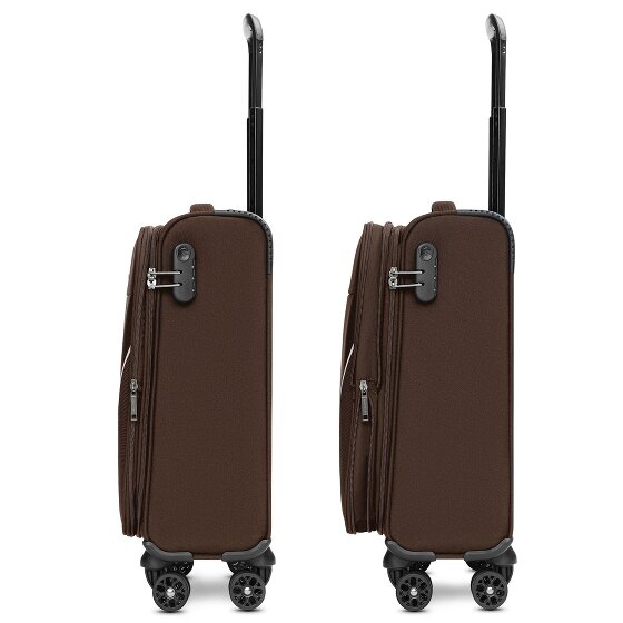 Stratic taska 4-Wiel Cabin Trolley S 55 cm met uittrekbare plooi