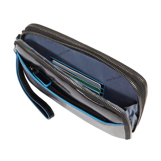 Piquadro Blue Square Portemonnee Leer 21 cm