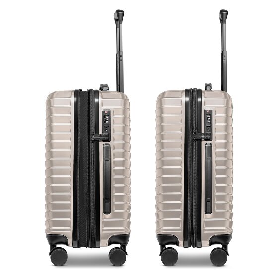 Redolz Essentials 18 4 wielen Cabinewagen 55 cm met uitbreidingsplooi