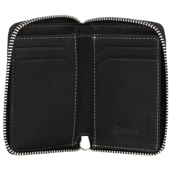 Esquire Oslo Dallas Portemonnee RFID Leer 8 cm