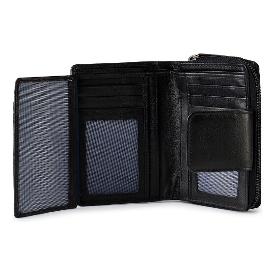 Jack Kinsky Livorno 511 Portemonnee RFID-bescherming Leer 9.5 cm