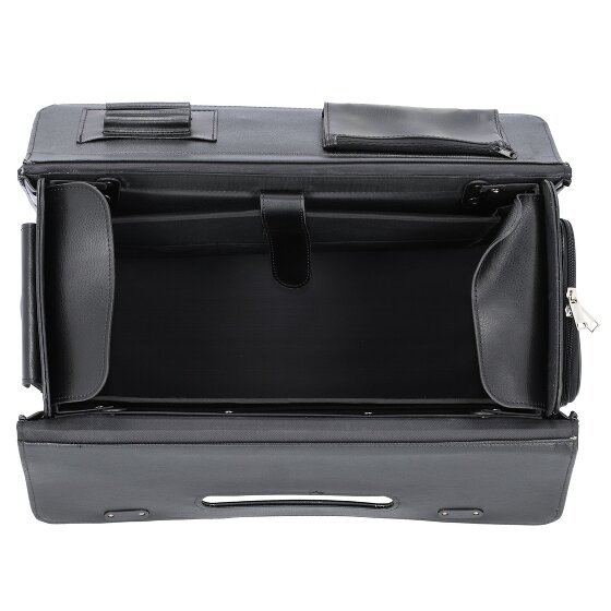 Alassio Leren pilotenkoffer 49 cm met laptopvak