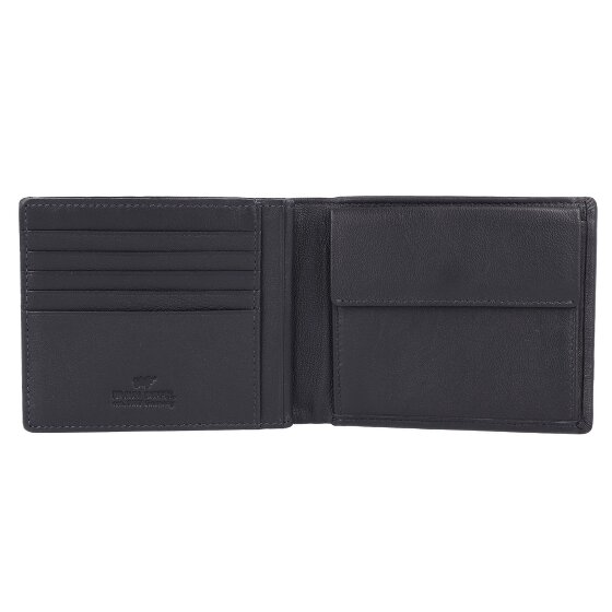 Braun Büffel Hannes Portemonnee RFID-bescherming Leer 12 cm