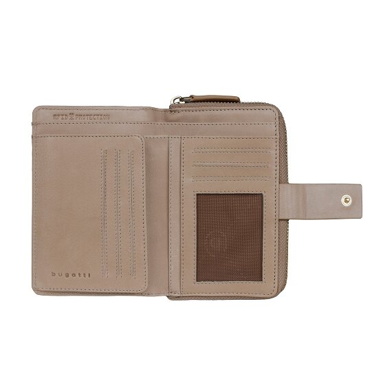 bugatti Noemi Portemonnee RFID-bescherming Leer 14 cm