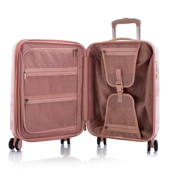 Heys Black Camo 4 wielen Cabinewagen S 53 cm met uitbreidingsplooi