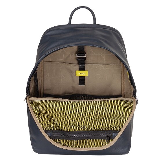 DuDu New York Dagrugzak Leer 41 cm Laptop compartiment