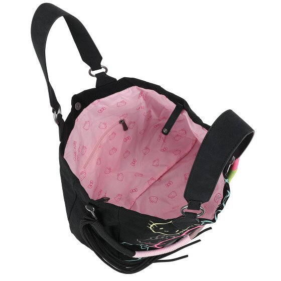 Fritzi aus Preußen Izzy Medium Hello Kitty fritzi  Canvas Shopper Tas 42 cm