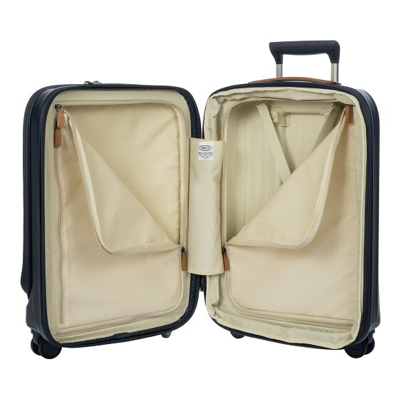 Bric's Taormina 4 wielen Trolley S 57 cm met uitbreidingsplooi