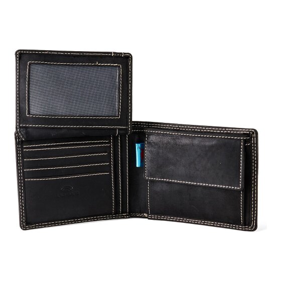 Jack Kinsky Baltimore 101 Portemonnee RFID-bescherming Leer 13 cm
