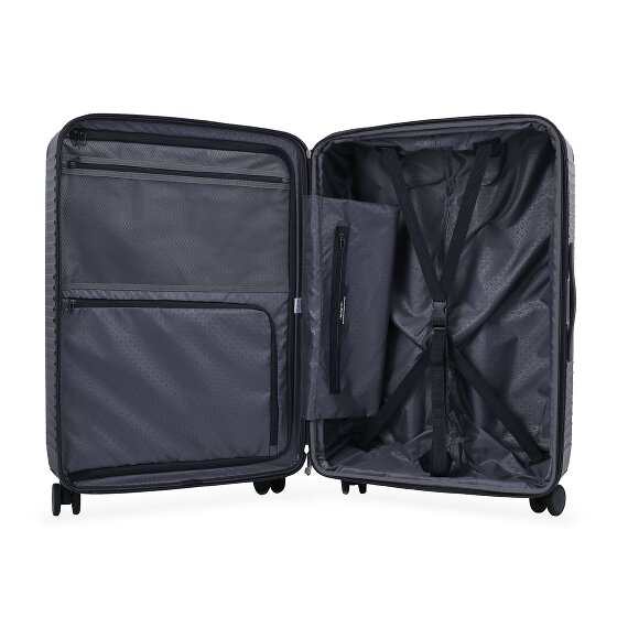 Hedgren Raku 4 wielen Trolley 75 cm met uitbreidingsplooi