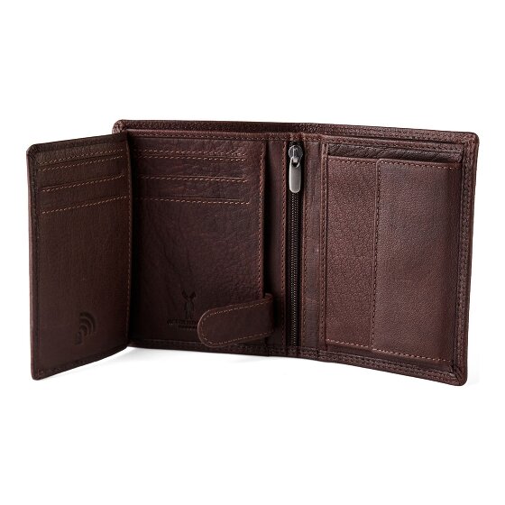 Jack Kinsky Porto 100 Portemonnee RFID-bescherming Leer 10 cm