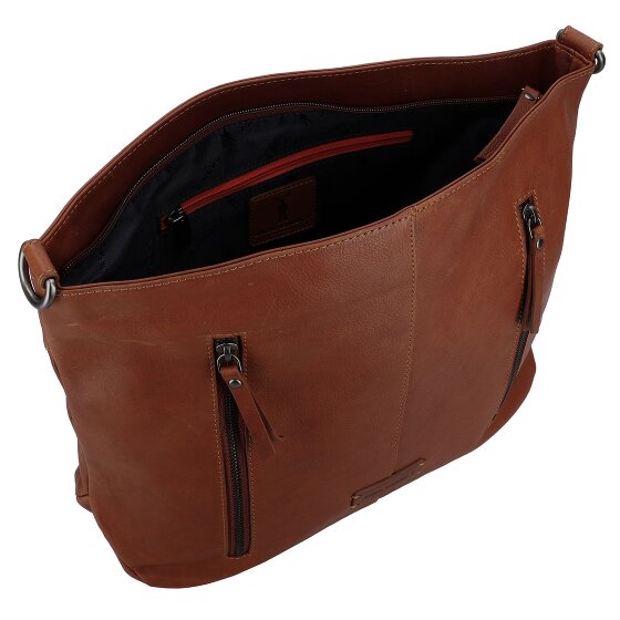 Jack Kinsky Schoudertas Leer 33 cm