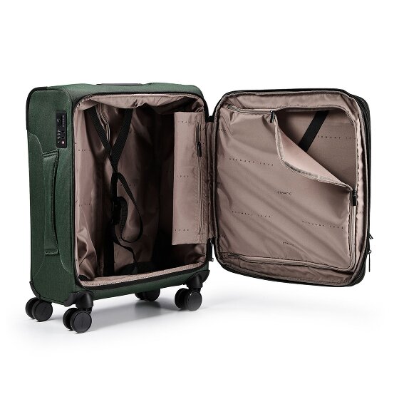 Stratic Bendigo Light + 4 wielen Cabinewagen 54 cm met uitbreidingsplooi