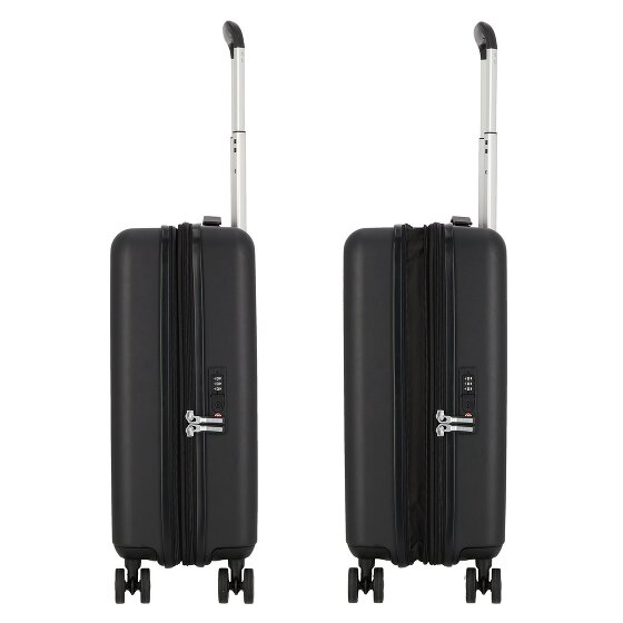 American Tourister Dynabelt 4 wielen Cabinewagen 55 cm met uitbreidingsplooi