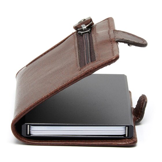 The Chesterfield Brand Baldwin Kredietkaart etui RFID-bescherming Leer 6.5 cm