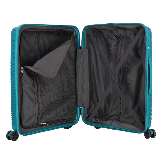 d&n Travel Line 4600 4 wielen Kofferset 3-delig