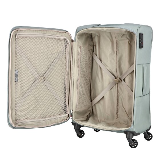 Samsonite Anafi 4-wiel kofferset, 3-delig met stretch vouw, super licht