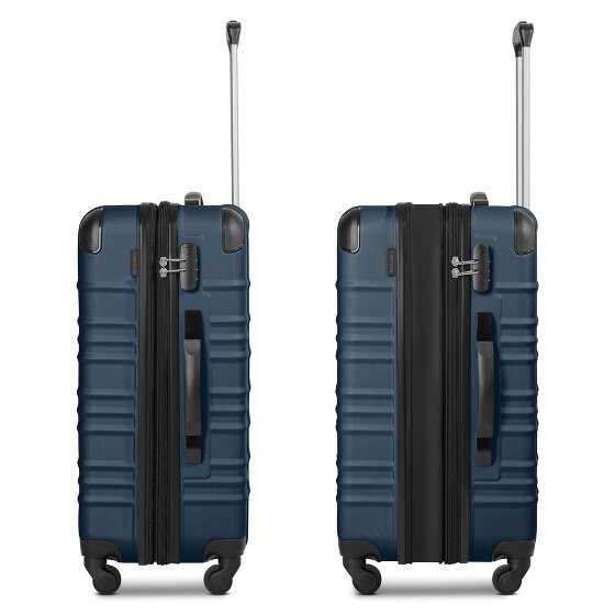 Wenger Amplar Evo 4 wielen Trolley M 65 cm met uitbreidingsplooi